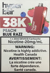 Peach Blue Razz HYPERBAR