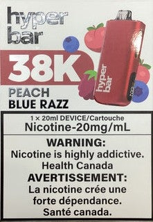 Peach Blue Razz HYPERBAR