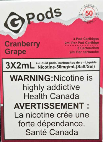 Cranberry Grape Gpods