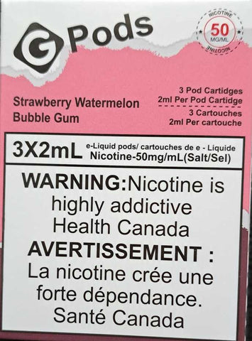 Strawberry Watermelon Bubble Gum Gpods