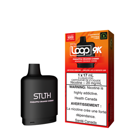 Pineapple Orange Cherry STLTH PODS LOOP 9K