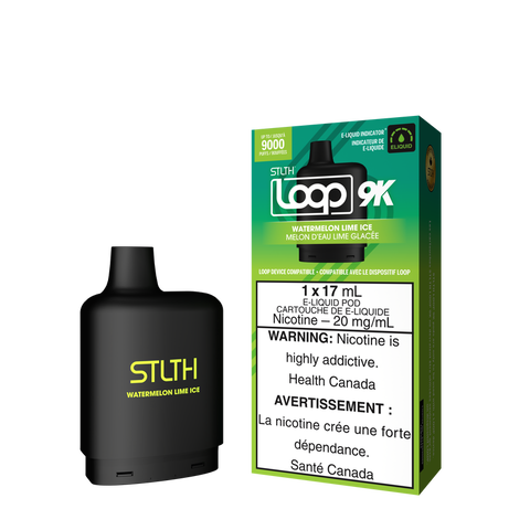 Watermelon  Lime Ice STLTH PODS LOOP 9K