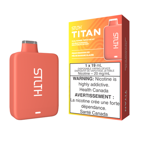 PEACH BANANA ICE STLTH TITAN