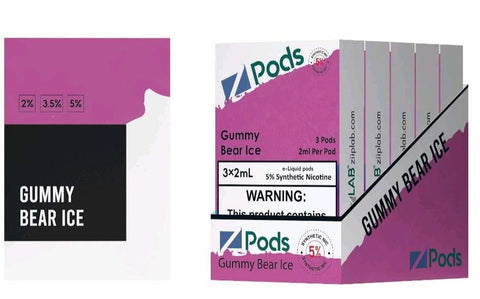 Gummy Bear ice 3x2ml Zpods