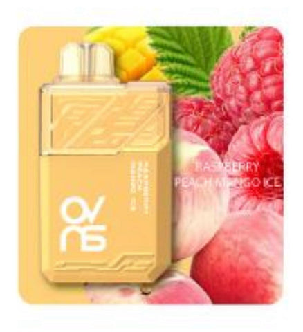 RASPBERRY PEACH MANGO ICE OVNS 10K Mesh20