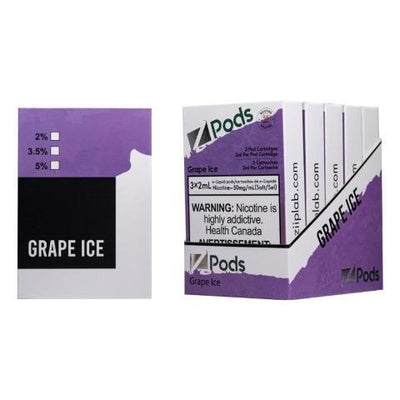 Grape Ice 3x2ml Zpods