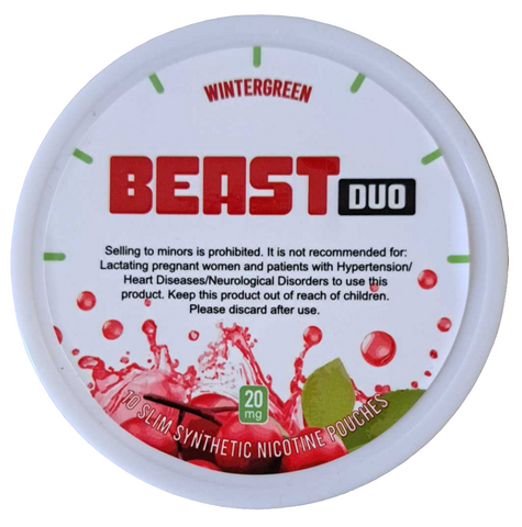 Grape | Wintergreen 20mg BEAST Duo