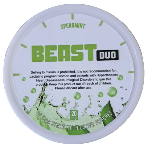 Spearmint|Citrus Chill 20mg BEAST Duo