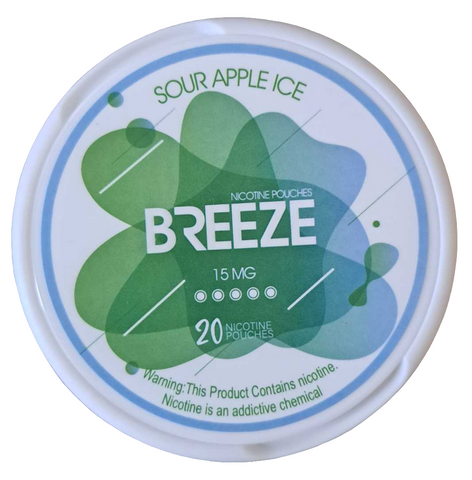 Sour Apple Ice 6mg BREEZE POUCH