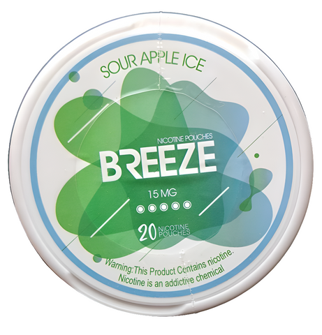 Sour Apple Ice 15mg BREEZE