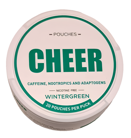 WinterGreen Caffeine pouches CHEER