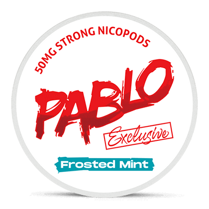 Frosted Mint  50mg PABLO exclusive (5-tin)