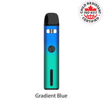 Gradient Blue Caliburn Vaping Device