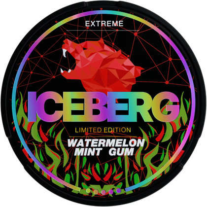 Watermelon Mint Gum 40mg  Iceberg
