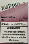 Watermelon Ice 3x2ml Zpods