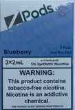 Blueberry 3x2ml Zpods