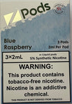 Blue Raspberry 3x2ml Zpods