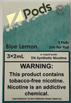 Blue Lemon 3x2ml Zpods