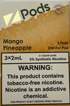 Mango Pineapple 3x2ml Zpods