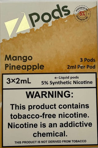 Mango Pineapple 3x2ml Zpods