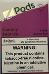 Gummy Bear ice 3x2ml Zpods