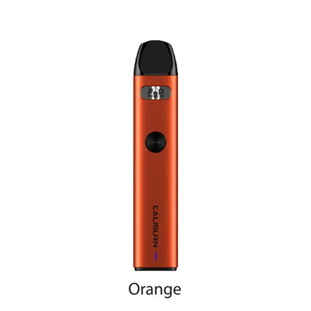 Orange Caliburn Vaping Device