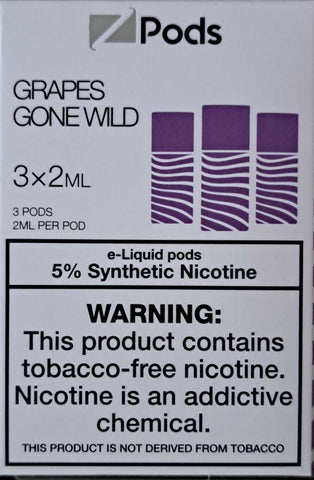Grapes Gone Wild 3x2ml Zpods