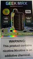 Grapefruit Refresher Geek Max 1x18mlx30K
