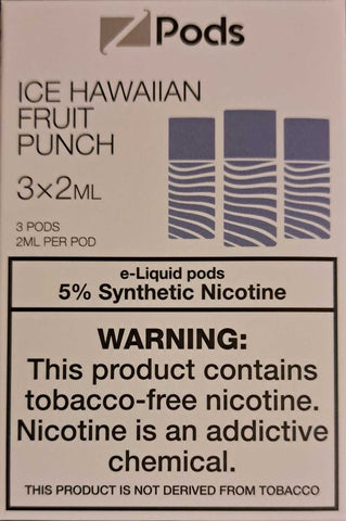 Ice Hawaii Fruit Punch 3x2ml Zpods