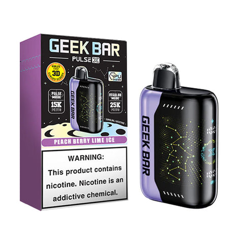 Peach Berry Lime Ice GeekBar Pulse X 1x20mlx25K