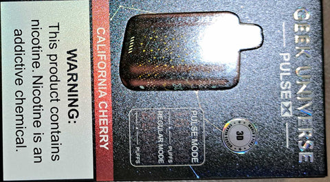 California Cherry Geek Universe Pulse X 15K/25K