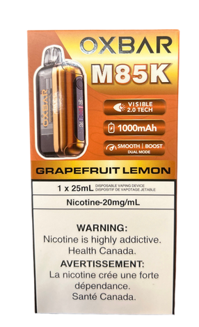Grapefruit Lemon OXBAR M85K