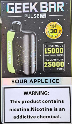 Sour Apple Ice Geek Bar Pulse X 25K