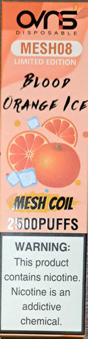 Blood Orange Ice 1x8ml 2500 puffs OVNS