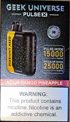 Sour Mango Pineapple Geek Universe Pulse X 15K/25K