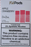 Apple Cranberry 3x2ml Zpods