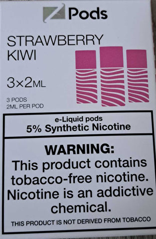 Strawberry kiwi 3x2ml Zpods