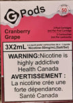 Cranberry Grape Gpods