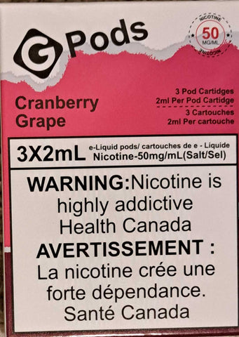 Cranberry Grape Gpods