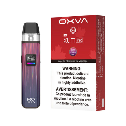 Gleamy Red vapekit Xlim OXVA