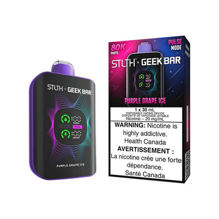 Purple Grape Ice 80K StlthxGeek Bar