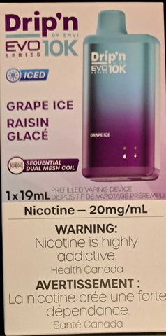 Grape Ice Drip'n EVO 10K cln