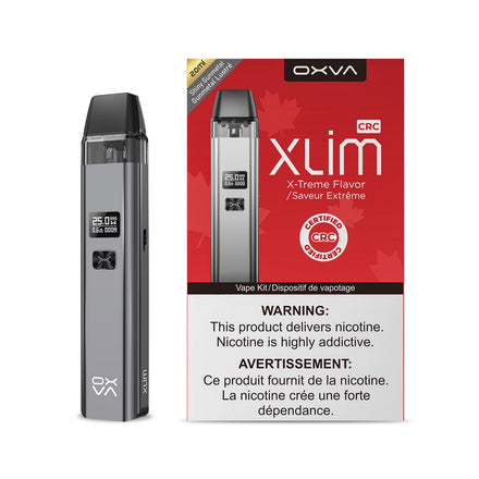 Shiny Gunmetal vapekit Xlim OXVA