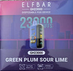 Green Plum Sour Lime ELFBAR GH23K