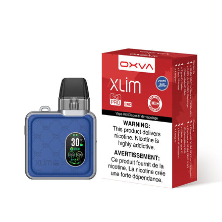 Blue Leather vapekit Xlim SQ OXVA