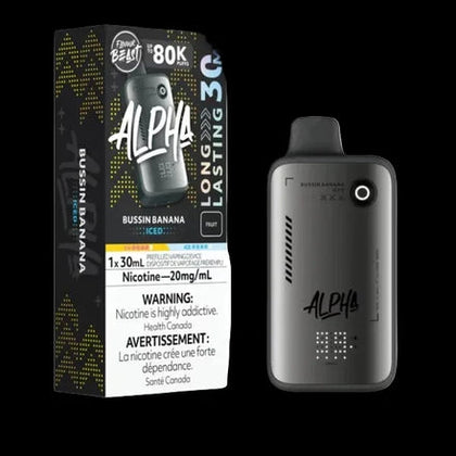 Bussin Banana Iced FLAVOURBEAST 1x30mlx80K