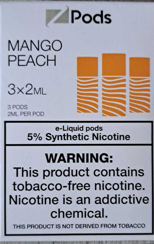 Mango Peach 3x2ml Zpods