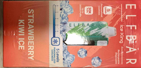 Strawberry Kiwi Ice ELFBAR Ice-King 30K