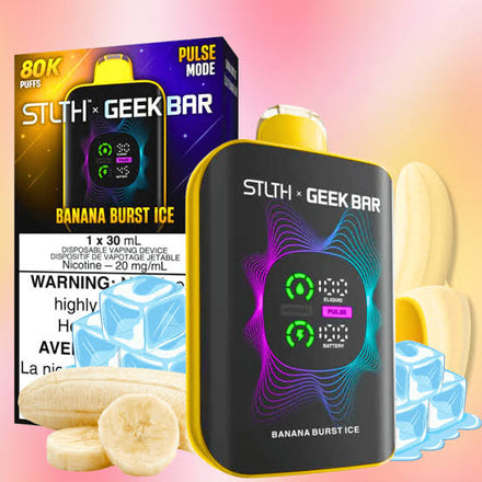 Banana Burst Ice 80K StlthxGeek Bar
