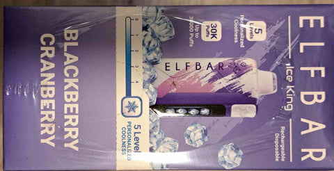 Blueberry Cranberry ELFBAR Ice-King 30K